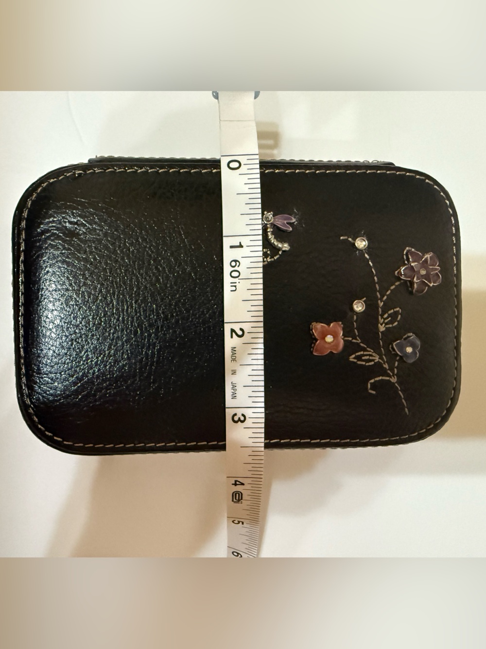 Fossil Genuine Leather Travel Jewelry Case - Picture 10 of 10